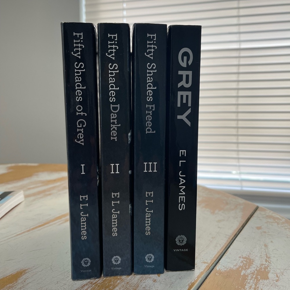 50 Shades Of Grey Set Of Four Paperback Books